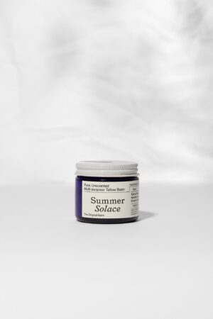 Pure Unscented Tallow Balm • Fragrance-Free Moisturizer for Sensitive Skin